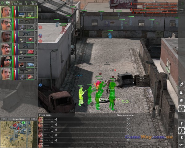  Jagged Alliance: "Снова в деле" скриншоты геймплея