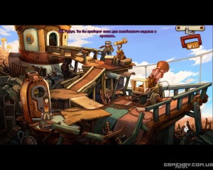 Deponia скриншоты геймплея, обзор игры