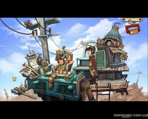 Deponia скриншоты геймплея, обзор игры