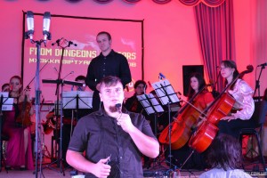 Диктор концерта Алексей Мельник