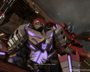 Трансформеры Падение Кибертрона скриншоты геймплея