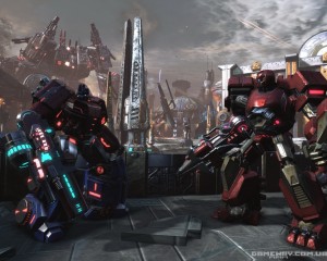 Трансформеры Падение Кибертрона скриншоты геймплея