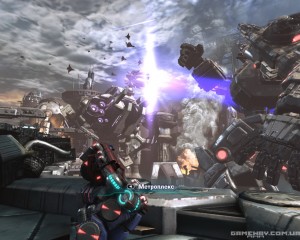 Трансформеры Падение Кибертрона скриншоты геймплея