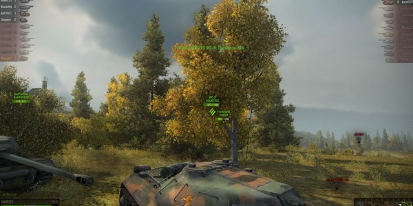 Скриншот геймплея обновления World Of Tanks 0.8.0