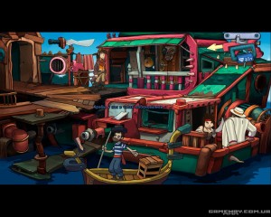 Deponia 2 скриншоты игры, скрины